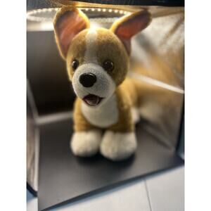 Build A Bear BAB 14" Long Promise Pets Corgi Dog Barking Plush Working .
